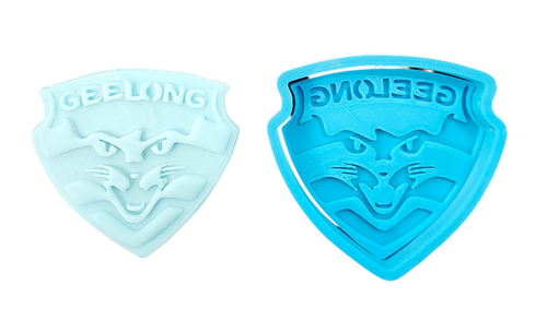AFL Geelong Cats Cookie Cutter & Debosser AFL Geelong Cats Cookie Cutter & Debosser