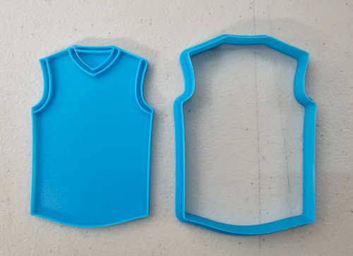 Football Jumper Cookie Cutter & Embosser Football Jumper Cookie Cutter & Embosser