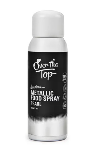 OTT Metallic Food Spray - Pearl White