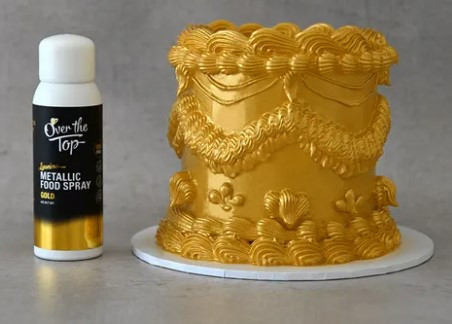 OTT Metallic Food Spray- Gold