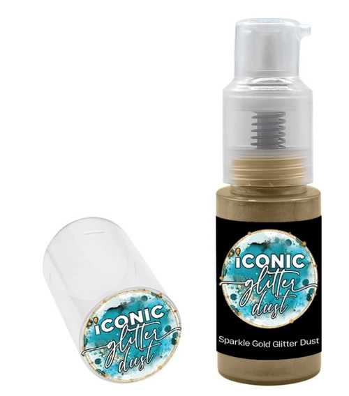 Ultra Sparkle Gold Puff Iconic Glitter Dust