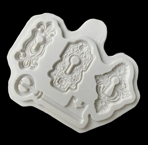 Retro Key Lock Silicone Mold