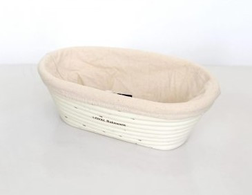 Banneton With Liner - OVAL 20x14cm ( 340g - 500g )