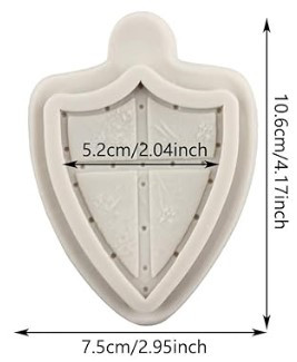 Viking Shield Silicone Mold