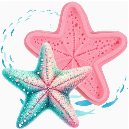 Large Starfish Silicone Mold
