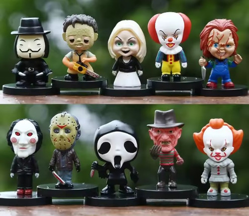 Horror Film Figurines- 10pc