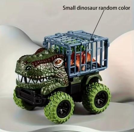 Pull Back Dinosaur Truck  - T-Rex