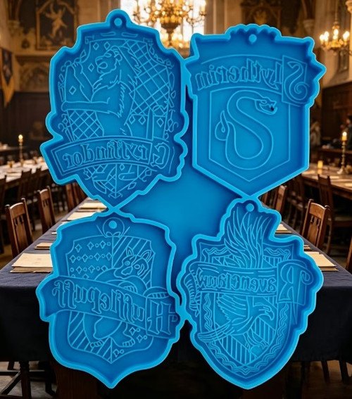 Harry Potter Official House Badge Silicone Mold