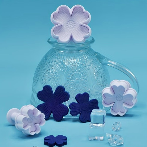 Flower 4 Petal Plunger Cutter-  3 pc