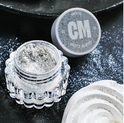 Colour Mill Edible Glitter -Glitz Blend White 10ml