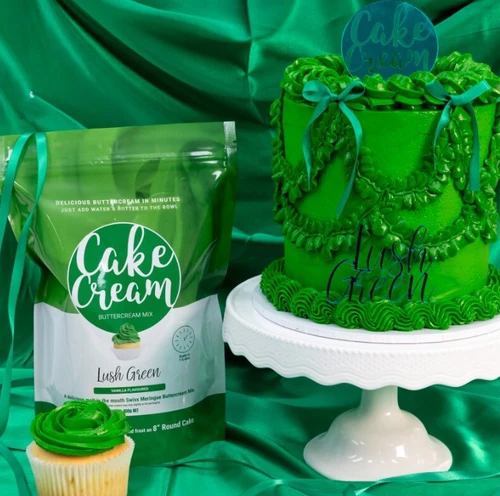 Cake Cream - Lush Green - 400g