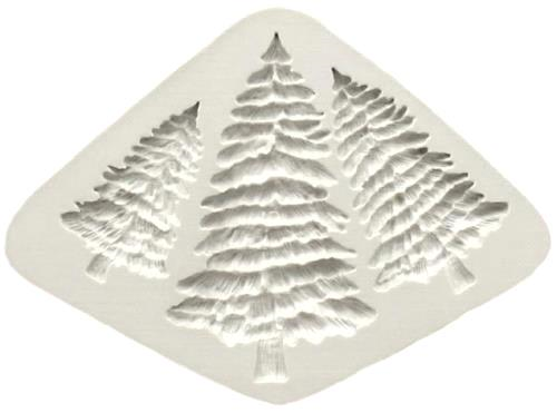 Pine Trees 3pc Silicone Mold