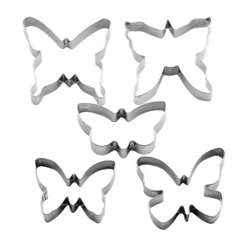 Butterflies 5pc Tin Plate Cutter Set