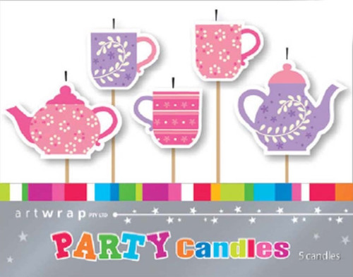 Tea Party 5pc Candle Set (dc)