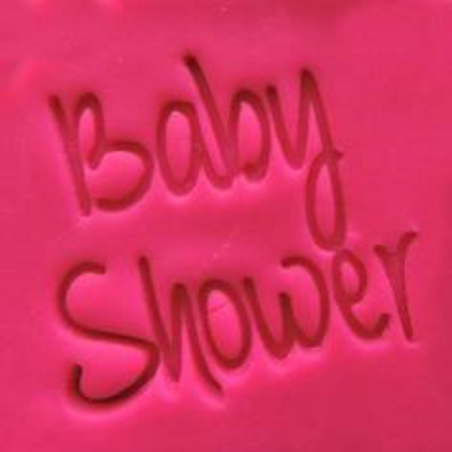 Cookie Embosser - 'Baby Shower'