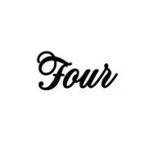 'Four' Small Font EMBOSSER