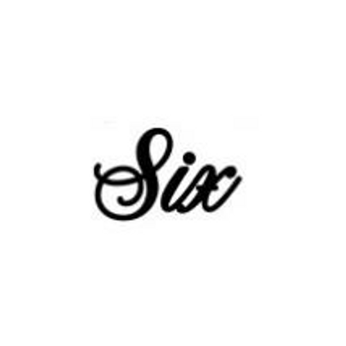 'Six' Small Font EMBOSSER