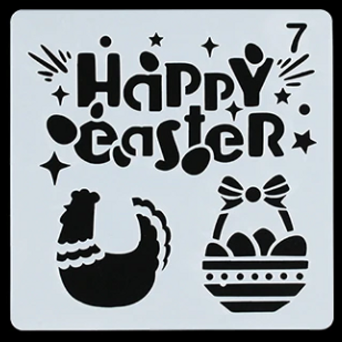 Easter Stencil - Style 7