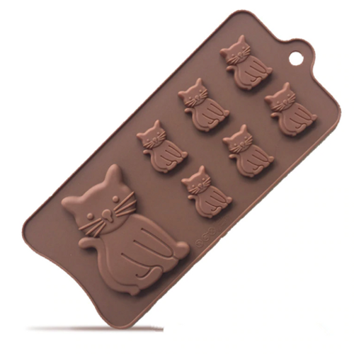 Silicone Chocolate Mold - CATS