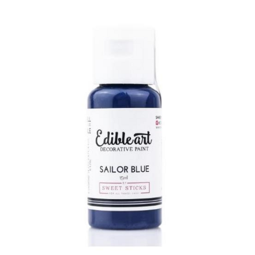 Edible Art Cake Paint by Sweet Sticks - SAILOR BLUE