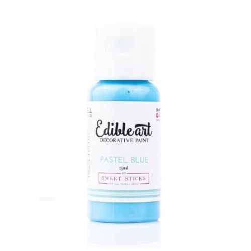 Edible Art Cake Paint by Sweet Sticks - PASTEL BLUE 