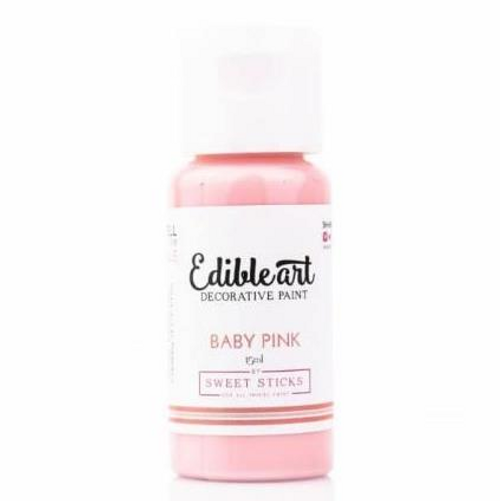 Edible Art Cake Paint by Sweet Sticks - BABY PINK