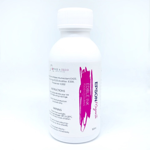 Edible EPSOM Printer Ink 100ml - MAGENTA