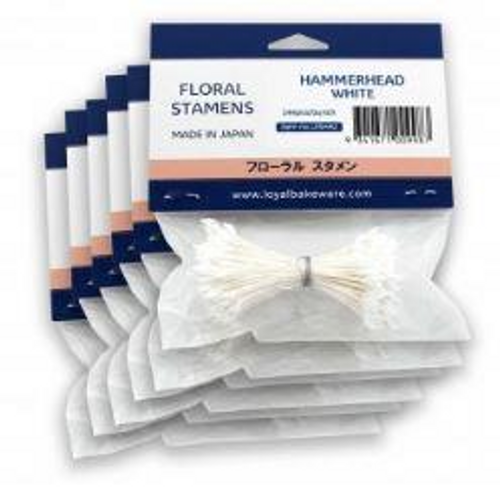 LOYAL Floral Stamens - HAMMERHEAD WHITE