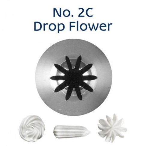 Piping Tip Closed Star (Drop Flower) - 2C