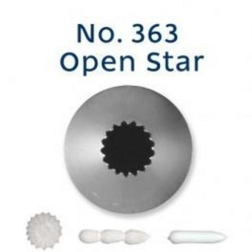 Piping Tip Open Star - 363