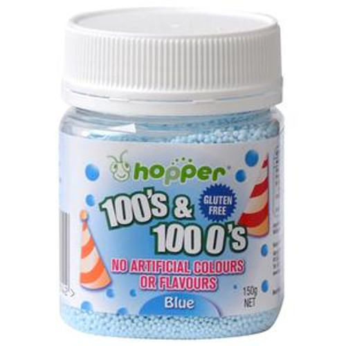 Natural 100's & 1000's Hopper 150g - BLUE
