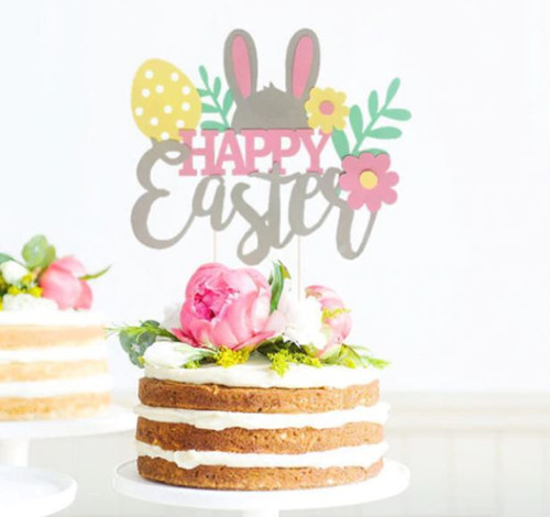 Cake Topper - Happy Easter