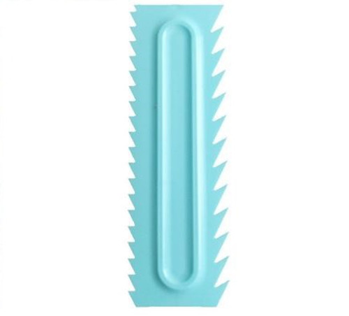 Plastic Cake Scraper - JAGGED ASSORTED