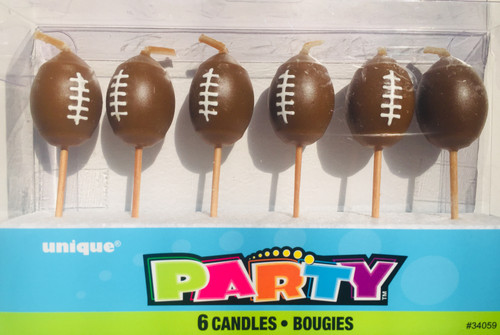 Party Footy Candles 