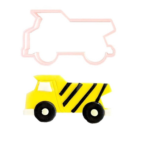 Dump Truck Plastic Cookie Cutter