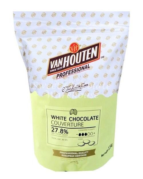 Van Houten Professional White Chocolate 1.5kg 