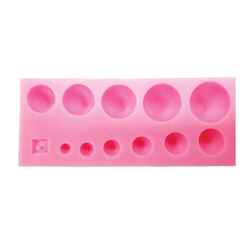 Multi Sphere Extra Sizes Silicone Mold