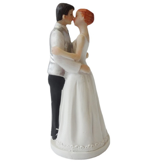 Bride and Groom Wedding Cake Toppers - Elegant