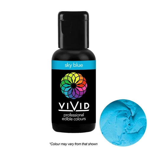 Vivid Gel Color 21g-Sky Blue 