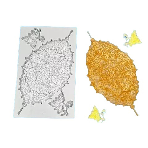 Floral Lace Silicone Mold