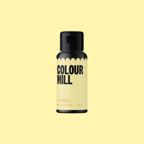 Colour Mill Aqua Colours 20ml - Lemon