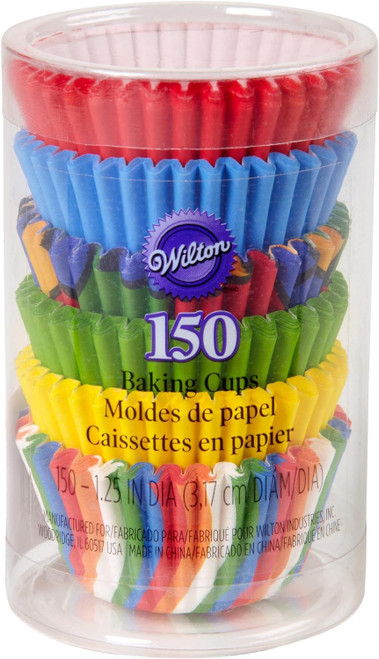 Wilton | Mini Baking Cups | 150pc | Primary