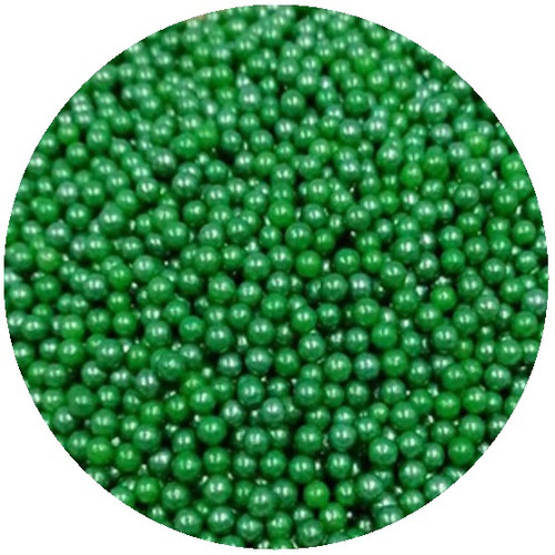 Sprinkles | 4mm Sugar Balls | Green | 1kg
