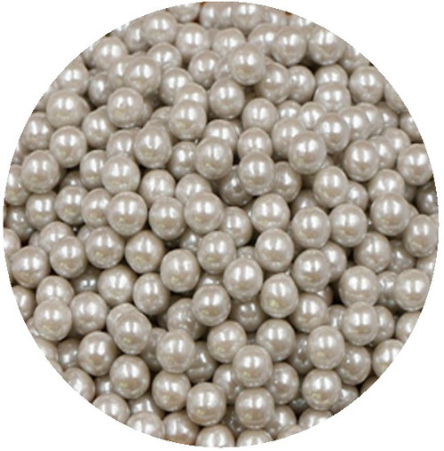 Sprinkles | 8mm Sugar Balls | Silver | 1kg