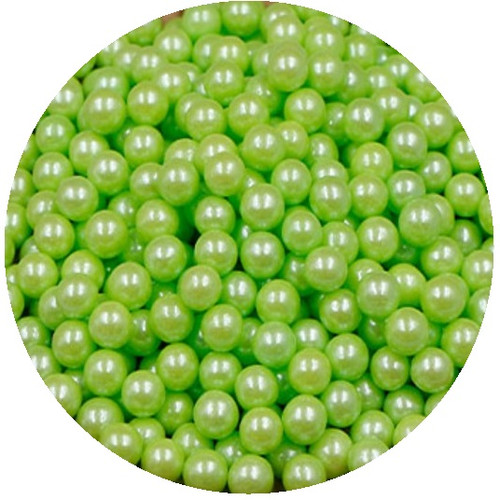 Sprinkles | 8mm Sugar Balls | Green | 1kg