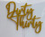 Cake Topper- Dirty Thirty- Gold Glitter