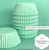 Cupcake Cases- 408 - Pastel Teal - 200pk
