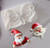 Santa Silicone Mold- 2 cavity