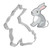 Rabbit Cookie Cutter-cake craft