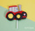 Farm Themed Cake Toppers-3 pc   (style 1)